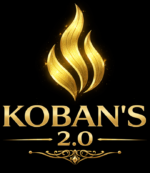 koban's logo with black background